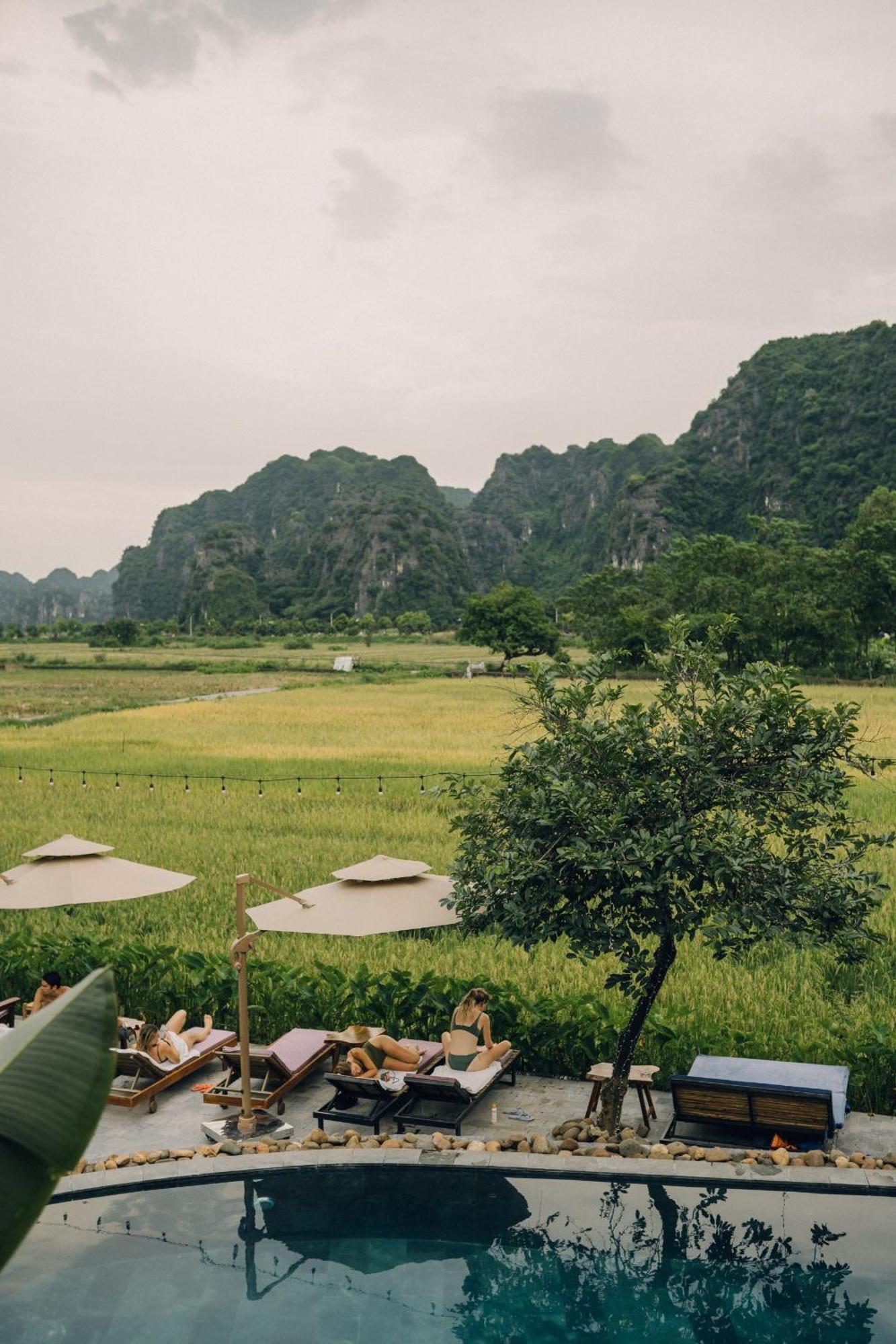 Villa Tam Coc Windy Fields Ninh Binh Exterior foto